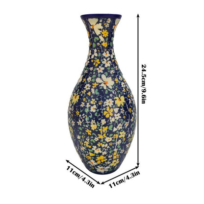 3D Puzzle Vase Kit | Creative Floral Home Decor & Modern Decorative Art Piece