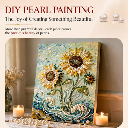 Create Your Own Luxury Pearl Wall Art，16" × 20" Frame