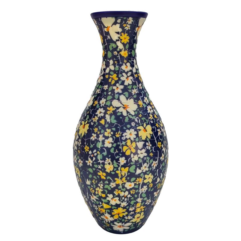 3D Puzzle Vase Kit | Creative Floral Home Decor & Modern Decorative Art Piece