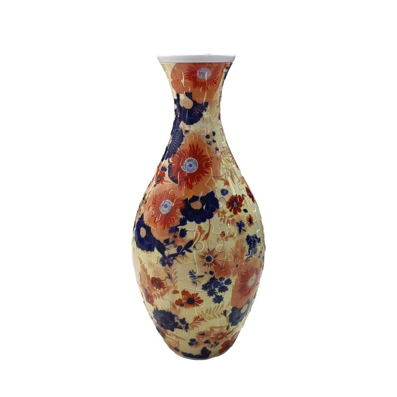 3D Puzzle Vase Kit | Creative Floral Home Decor & Modern Decorative Art Piece