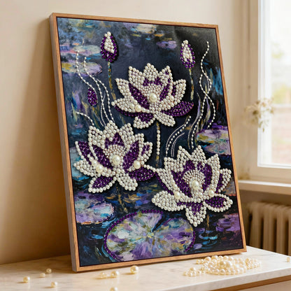 Create Your Own Luxury Pearl Wall Art，16" × 20" Frame